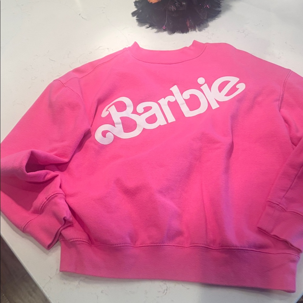 Barbie Fuchsia Top with White Logo